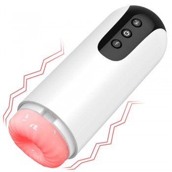 AierLe Heated Vibration Blowjob Male Masturbator with Sensor Interactive