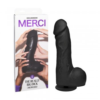 Doc Johnson Merci The Really Big Dick 12 Inch Long Dildo