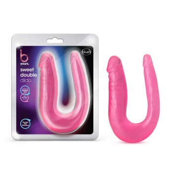 Blush B Yours Sweet U-Shaped Double Sided Dildo 12.5 Inch