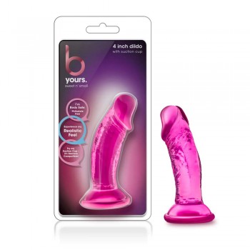 Blush B Yours Sweet N' Small Realistic Pink 4.5 Inch Dildo
