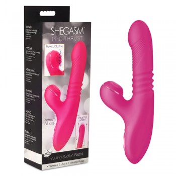 Pro-Thrust Thrusting Suction Rabbit Vibrator