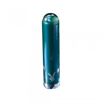Playboy Pleasure Emerald Travel Friendly Glass Bullet Vibrator