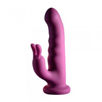 Playboy Pleasure Fluffle Rotating Rabbit Vibrator with Suction Cup