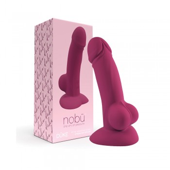 Nobu Duke Vibrating Dong Silicone Dildo with Suction Cup