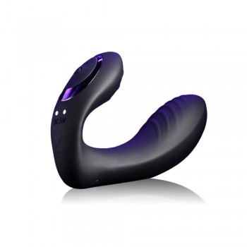 Playboy Pleasure Play time Multi Play Black G-Spot & P-Spot Vibrator
