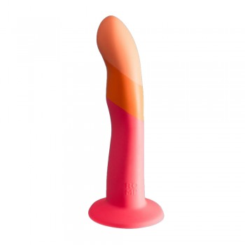 ROMP Dizi Pink Silicone Dildo with Suction Cup
