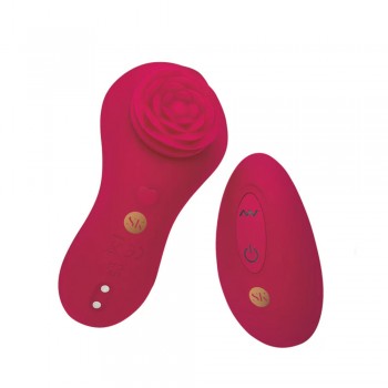 Rosegasm Rose Surprise Magnetic Panty Vibe with Remote