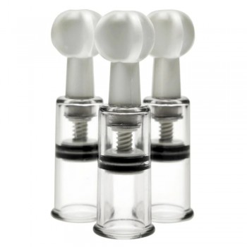 Max Twist Clitoral and Nipple Triple Suction Pump Set