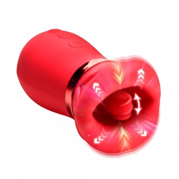 Lickgasm Kissing Sucking & Vibrating Clitoral Stimulator