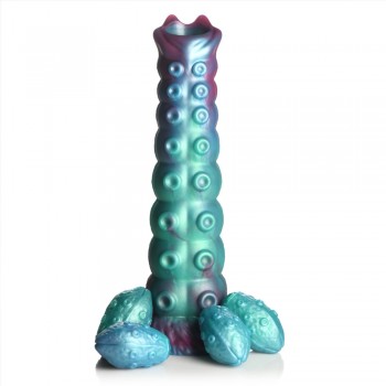 Creature Cocks Tentacle Dildo Galactic Breeder Ovipositor with 4 Eggs