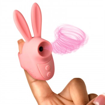 Shegasm Sucky Bunny Clit Stimulator Finger Vibrator