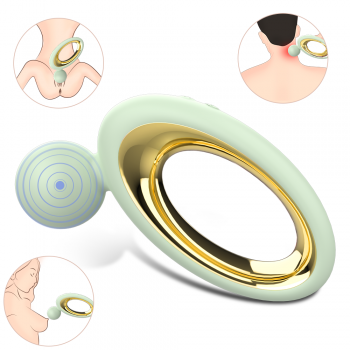 S-Hande Clitoral Vibrator Body Massager with Handle Ring