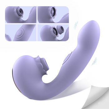 S-Hande Clitoral Sucking Vibrator G-Spot Dildo with Thumping