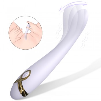 S-Hande G-Spot Massager Wand Vibrator with Buckle Head