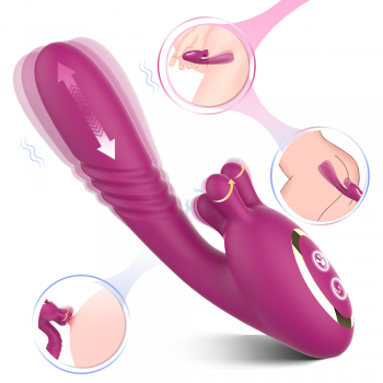 S-Hande Thrusting & Rotating Rabbit Vibrator