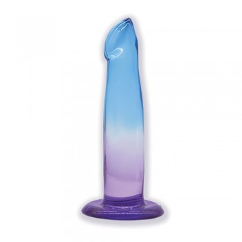 Shades Jelly Gradient G-Spot Dildo with Suction Cup