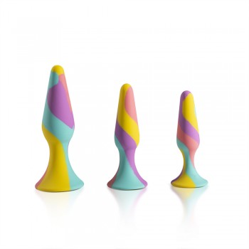 AROSUM TriPlugs Butt Plug Set Anal Trainers 3PCS