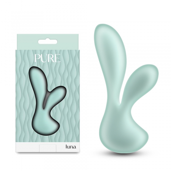 Pure Luna Dual-Layered Silicone Mini Rabbit Vibrator