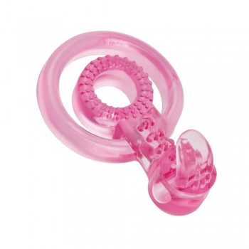 Bodywand Rechargeable Duo Ring with Clit Ticklers