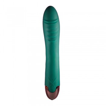 Gender X Pirouette Rechargeable Vibrating Vibrator Silicone Teal