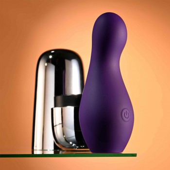 Playboy Pleasure The Jet Set Silicone Vibrator with Silver Travel Case