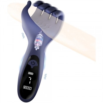 Hand Shaped Five Fingers Male Glans Training Penis Massager