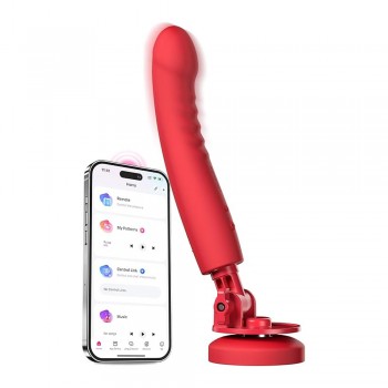 Lovense Mission 2 G-spot Dildo Vibrator with Suction Cup & Touch-Sense Tech & App Control