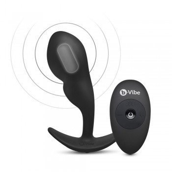 b-Vibe Vibrating P-spot Snug Plug with Remote Control