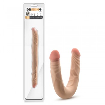 Blush Dr. Skin Plus 14" Double-Ended Dildo