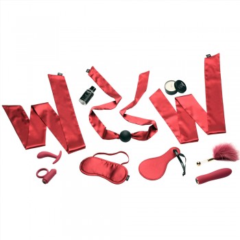 XR Brands Lover's Deluxe Bondage Massage Set