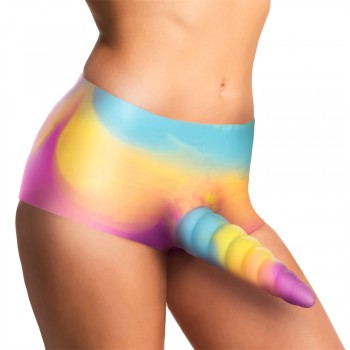 Creature Cocks Unicorn Fantasy Strap-On Dildo with Anal Opening