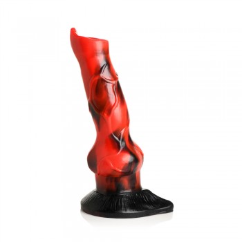 Creature Cocks Vibra Beast Vibrating Fantasy Dildo with Suction Cup