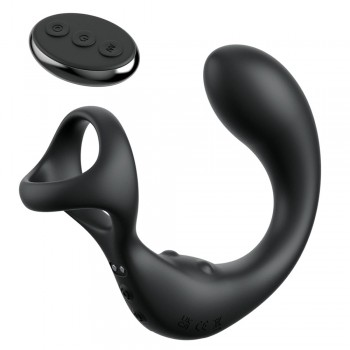 Pipedream Ass-Gasm Taint-Alizer Swirling Perineum Prostate Massager & Cock Ring with Remote
