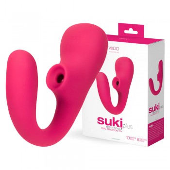 VeDO Suki Plus Dual Pleasure G-spot Vibrator Sonic Clit Massager