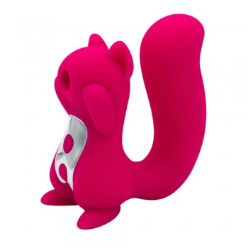 Natalie's Toy Box Screaming Squirrel Air Pulse & G-Spot Vibrator