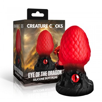 Creature Cocks Eye of the Dragon Silicone Butt Plug