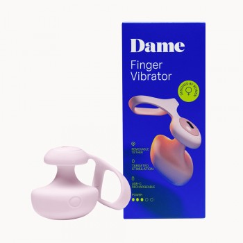 Dame Fin 2.0 Multi-Function Finger Vibrator Silicone Clit Stimulator