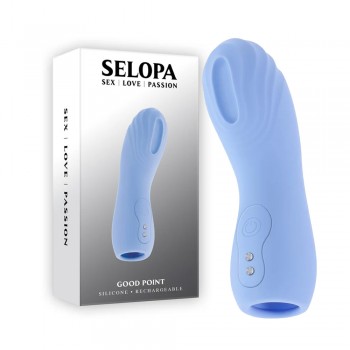 Selopa Good Point Finger Vibrator Silicone Clit Vibrator