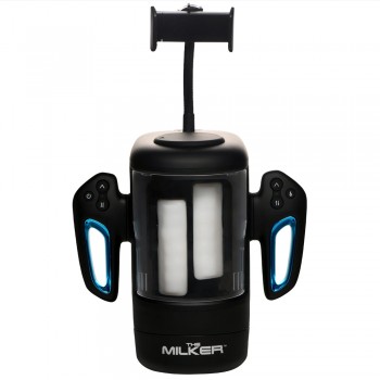 The Milker Hands-Free Cyber Milker Stroking & Vibrating Masturbator with Self-Heating