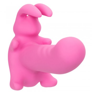 CalExotics First Time Bunny Dreams Rechargeable Vibrating Dildo