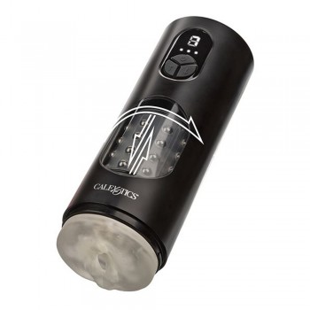 CalExotics Bionic Beaded Power Stroker Vibrating Male Masturbator