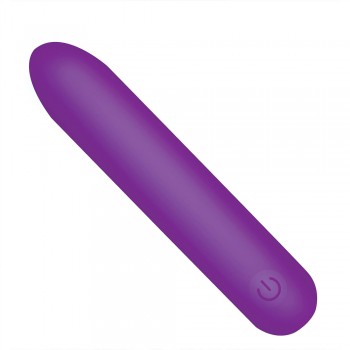 XR Brands Tapered Flexible Silicone Clitoral Bullet Vibrator