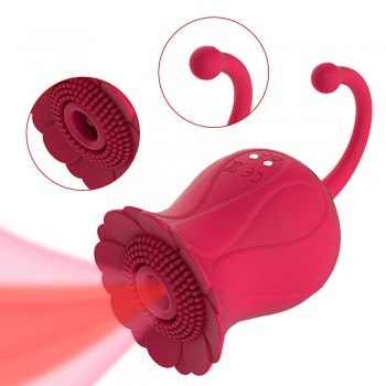 Venusfun Sunflower Sucking & Vibrating Nipple Clitoral Stimulator