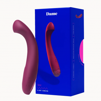 Dame Arc Clitoral Vibrator for Women G-Spot Vibrator Waterproof Body Multicolor
