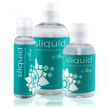 Sliquid Naturals Sea Intimate Lube for Anal Water Based Lubricant  Anal Lube