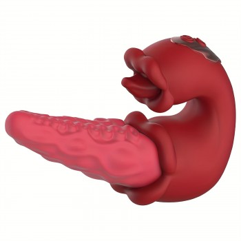 Venusfun Rotating Tongue Strong Vibration Licking and Sucking G-Spot Vibrator