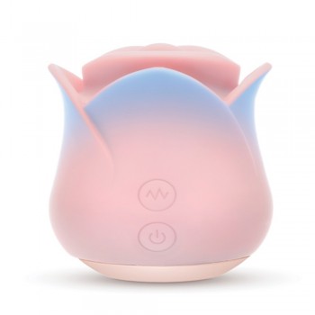 Blush Collection Kissing Rose Licking Stimulator Clitoral Vibrator Sex Toy