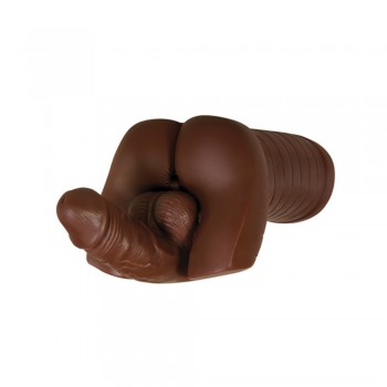 Gender X Backdoor Bash Stroker Dark Shemale Male Masturbator With Big Penis