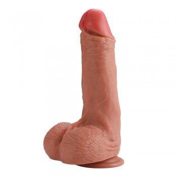 11 inch Realistic Dildo with Powerful Suction Soft TPR Waterproof