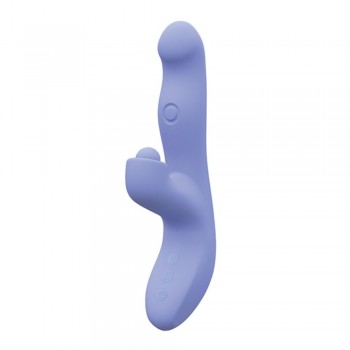 Blush Collection Simone Tapping Rabbit Dual Stim Vibrator With 10 Vibration Modes